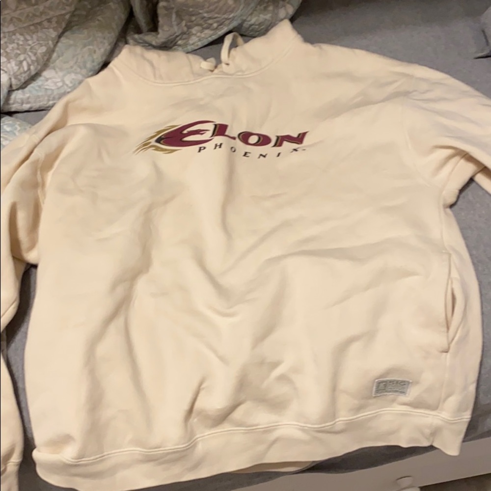 large sweatshirt